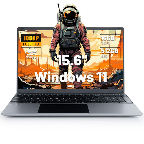 UGRIHACH Swift 15.6" FHD Laptop 16GB/512GB